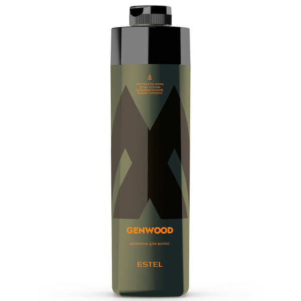 ESTEL PROFESSIONAL Мужской шампунь ALPHA GENWOOD PRO для ухода за ...