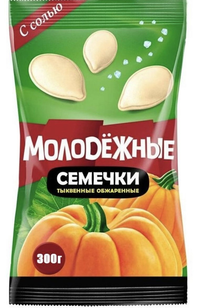 Семечки "Молодежные" от Мартина тыквенные с солью, 300г х 10шт - купить ...
