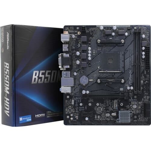Материнская плата ASRock B550M-HDV купить по низкой цене с доставкой и ...