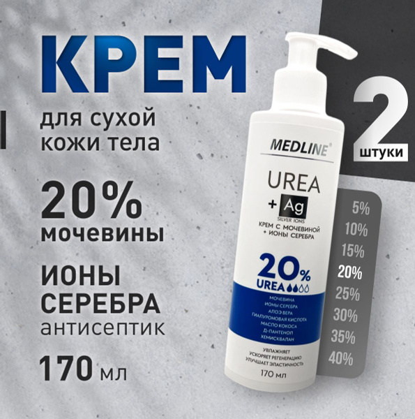 Вопросы и ответы о MEDLINE крем с мочевиной 20% – OZON (1639292245)