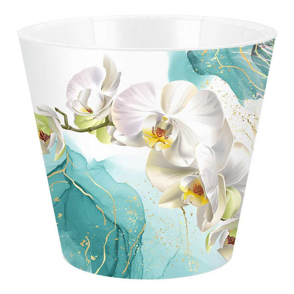 Горшок для цветов London Orchid Deco D160мм/1,6л голубая орхидея ...