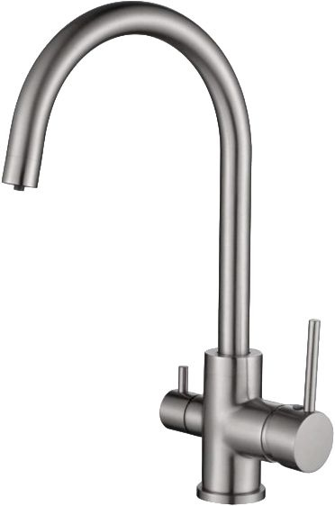 Смеситель для кухни Kaiser Merkur 26744-5 матовый, с поворотным изливом ...