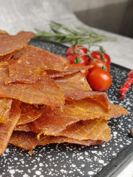 Вяленое мясо Snack House из свинины острое, снеки, 500 г - купить с ...