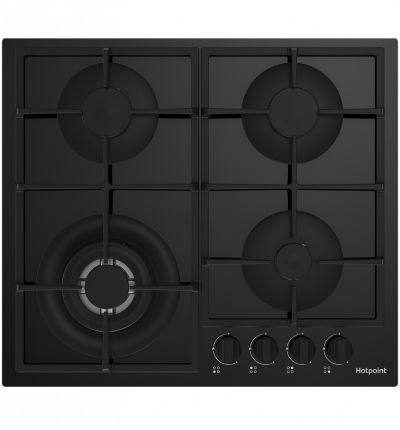 Встраиваемая газовая панель независимая Hotpoint HGS 62F/BK купить по ...