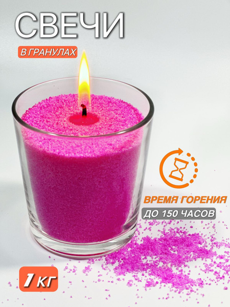 Свеча KATOÓ DECO Свеча НАТУРАЛЬНАЯ без отдушки, без запаха