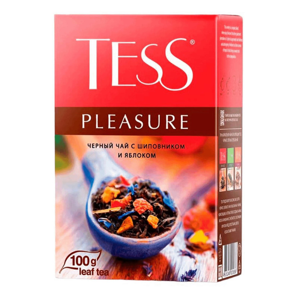 Чай черный Tess Pleasure листовой 100 г - купить с доставкой по ...