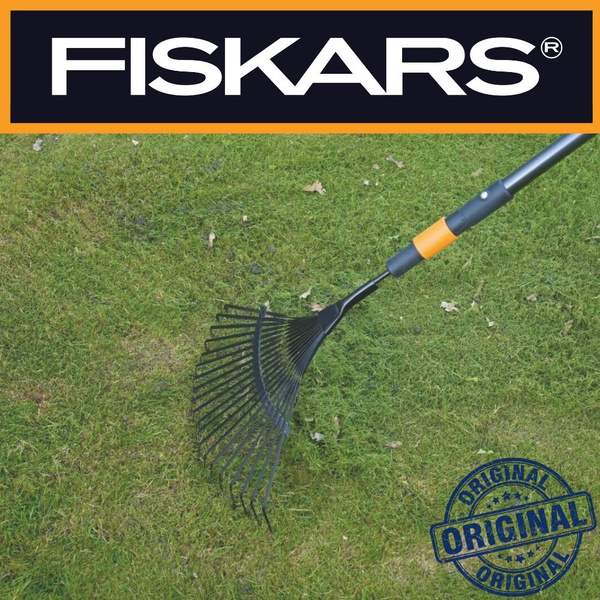 Грабли Веерные Fiskars, Металл, 47 см купить по доступной цене с ...