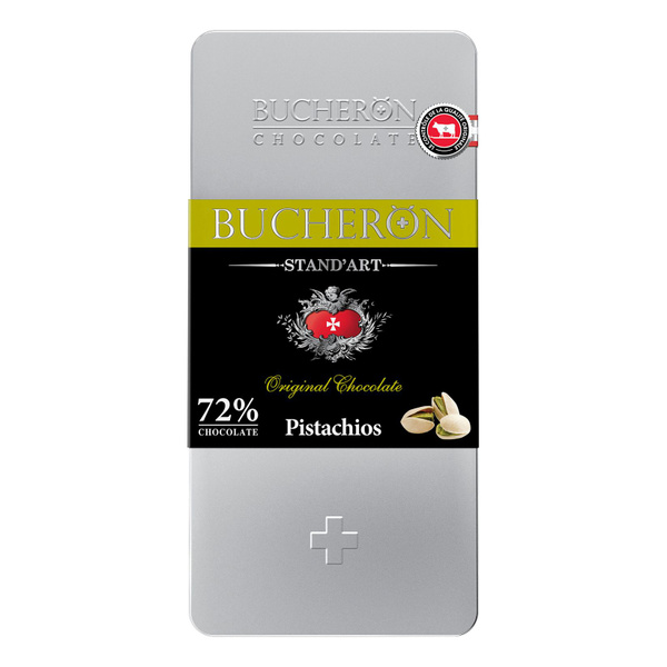 Шоколад Bucheron Standart молочный с фисташками 100 г - купить с ...
