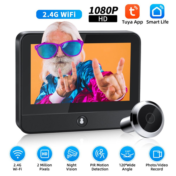 Видеоглазок Умный радар WiFi Кошачий глаз, 1920x1080 купить по низким ...