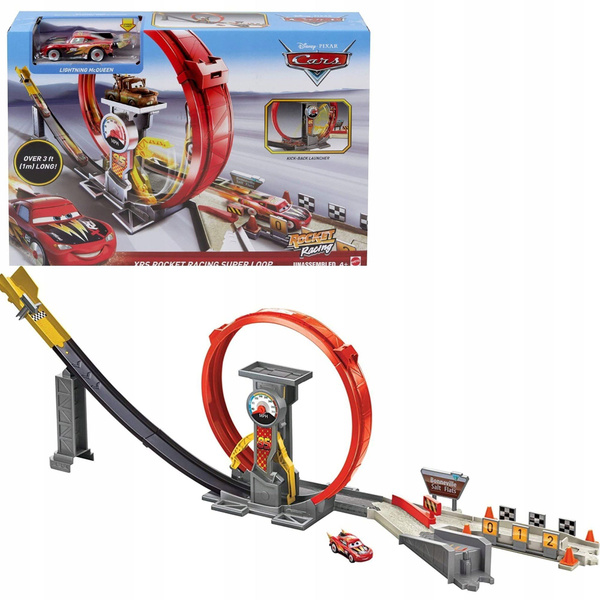 Игрушечный трек Mattel Disney Cars Тачки - Гоночная трасса Rocket Racin ...