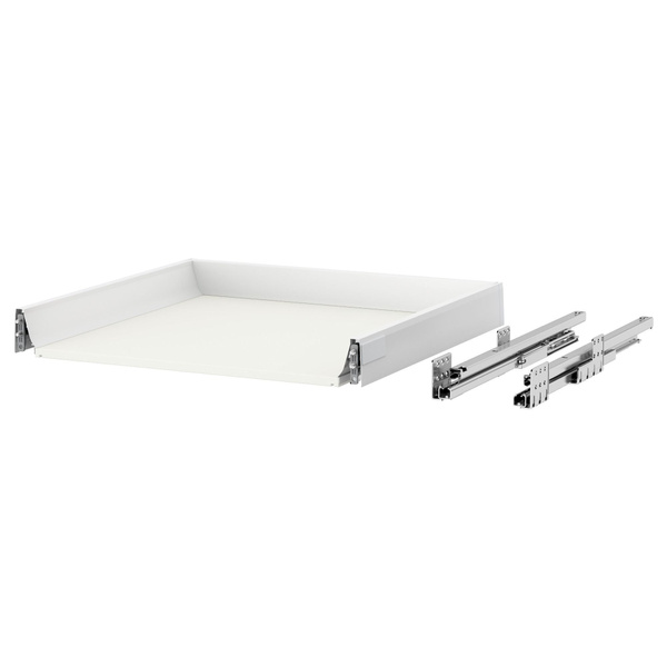 Ящик IKEA (ИКЕА) с металлическими боковинами 60х60х7,8 см низкий, цвет ...