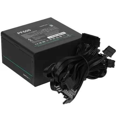 Блок питания Deepcool ATX 600W PF600 80 PLUS (20+4pin) APFC 120mm fan ...