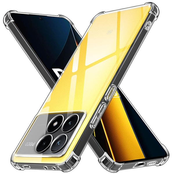 чехол для Poco X6 Pro 5G case Poco X 6 Pro, мягкие прозрачные ...