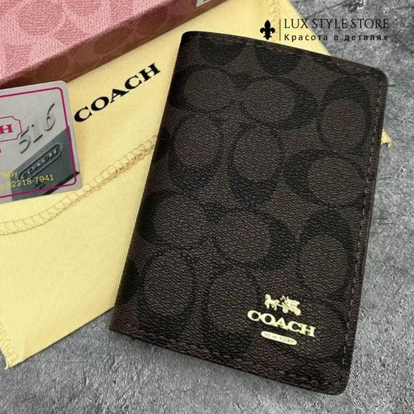 COACH Обложка для паспорта - купить с доставкой по выгодным ценам в ...