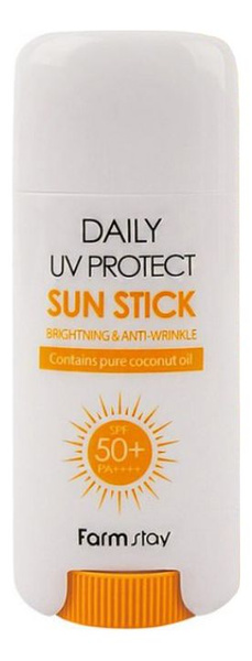 FarmStay Солнцезащитный стик c кокосовым маслом Daily Uv Protect Sun ...