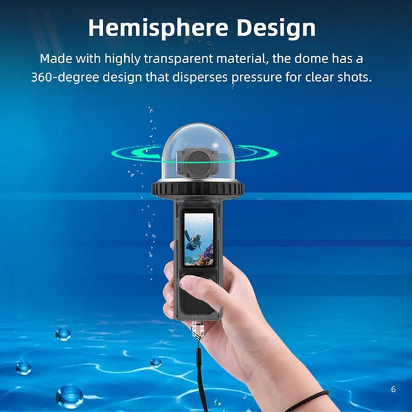 Подходит для DJI OSMO POCKET 3, водонепроницаемый чехол, 40-метровый ...