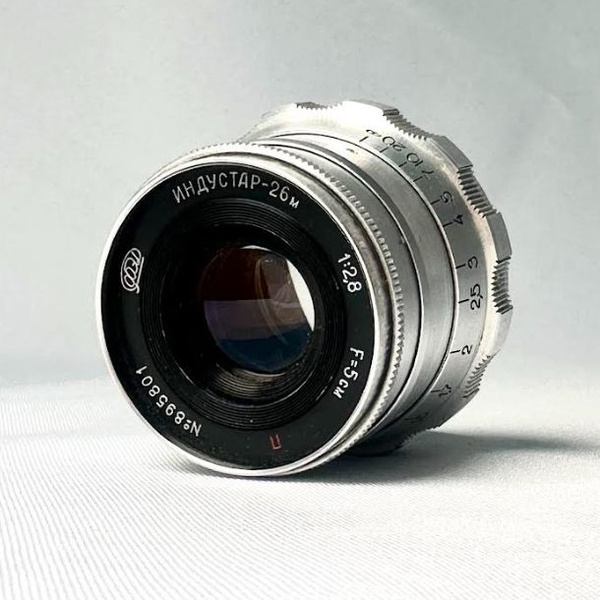 Объектив Индустар-26м П 50мм F2.8 с резьбой M39 / Советский объектив ...