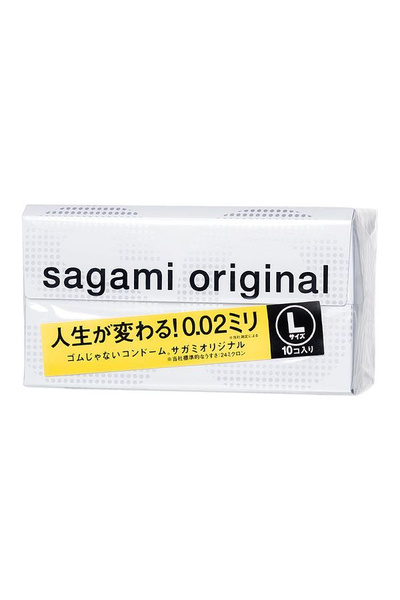 Презервативы Sagami Original 002 L-Size, полиуретан, 10 шт. - купить с ...