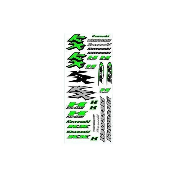 Наклейка логотип на мотоциклы KAWASAKI KX (330x700) - купить по ...