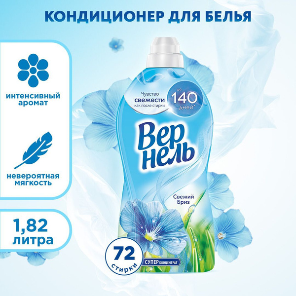 Вопросы и ответы о Кондиционер ополаскиватель для белья Вернель Свежий ...