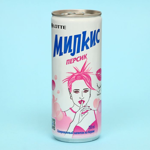 Напиток безалкогольный Milkis персик, 250 мл - купить с доставкой по ...