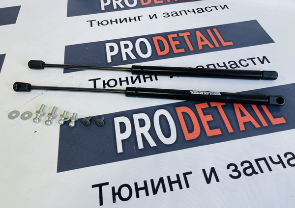 Газовые упоры капота на Largus Лада Ларгус 2012 - 2021, Рено Логан 1 ...