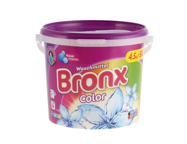 Bronx Стиральный порошок 5000 г 66 стирок Для цветных тканей - купить с ...