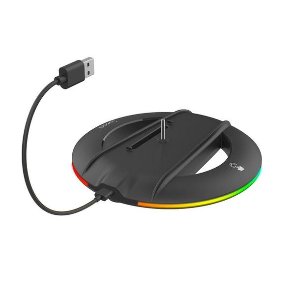 Вертикальная подставка для консоли PS5 Slim/Черная модель RGB - купить ...