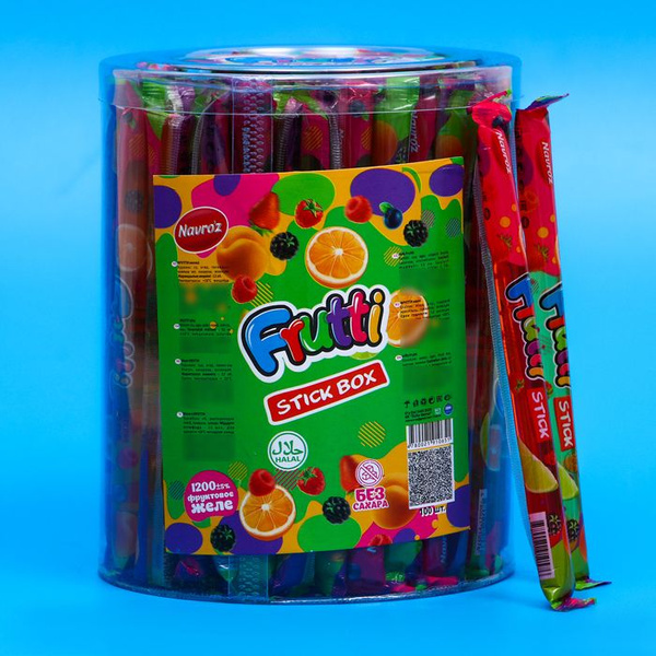Желе в стиках FRUTTI, ассорти, 11.66 г - купить с доставкой по выгодным ...