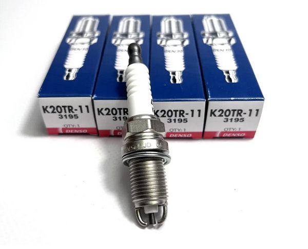 Комплект свечей зажигания Denso K20TR11 (3195) Lada Largus (4шт ...