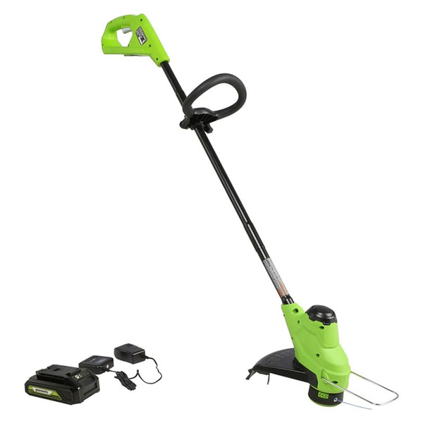 Триммер аккумуляторный Greenworks 24V G24ST25K2 2107207SA 1 АКБ и ЗУ ...