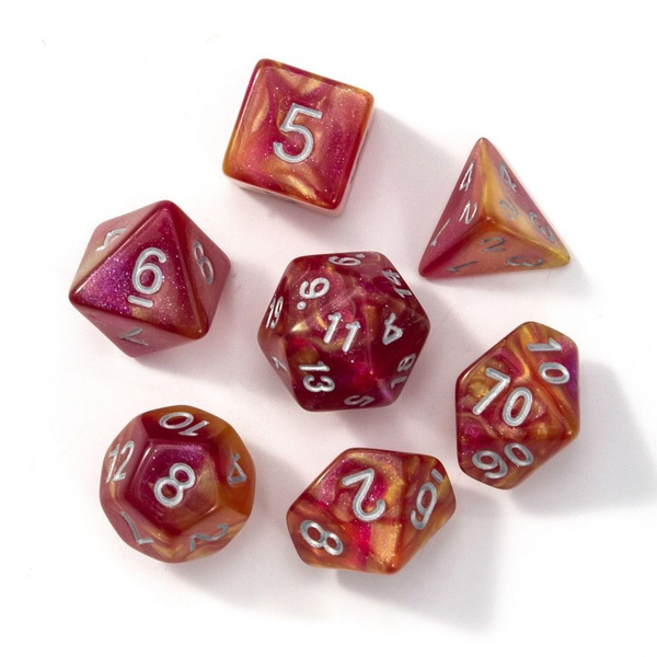 7Pcs/set DND кости - купить с доставкой по выгодным ценам в интернет ...