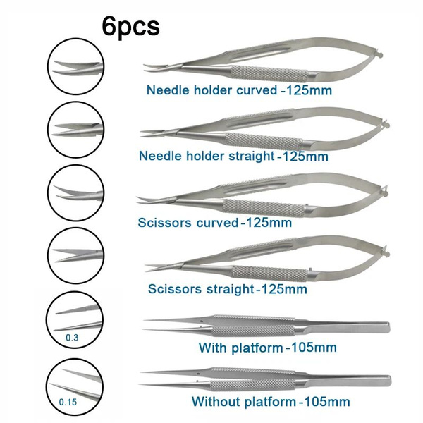 Инструмент хирургический, 6шт - купить с доставкой по выгодным ценам в ...
