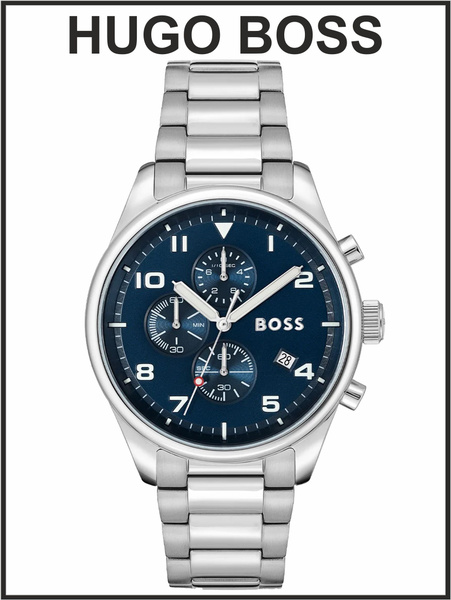 Мужские наручные часы Hugo Boss кварцевые - купить с доставкой по ...