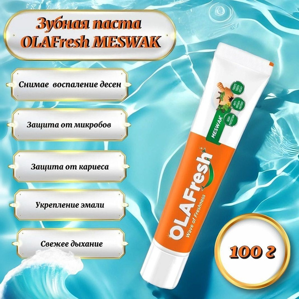 Индийская Зубная паста Месвак 1 шт Meswak Toothpaste 100г OLAFresh ...