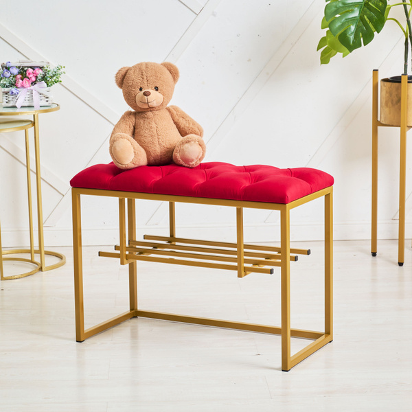 Банкетка loft_001, Велюр искусственный, Бархат, 70х34х50 см - купить по ...