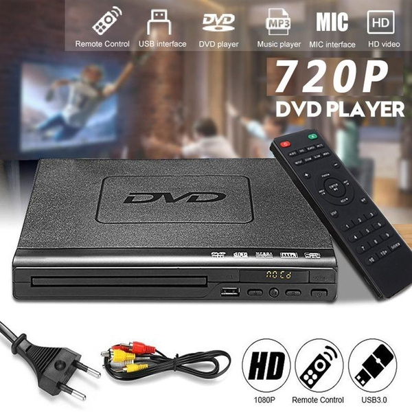 Проигрыватель Компакт-дисков Для Телевизора, Домашний DVD-плеер, 720p ...