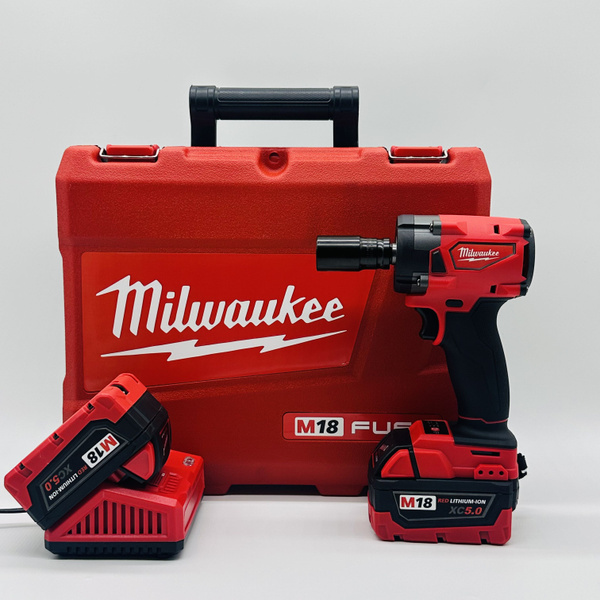Гайковерт аккумуляторный ударный Milwaukee 18В 2АКБ - купить с ...
