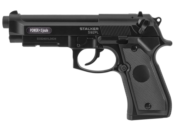 Пневматический пистолет Stalker S92PL 4,5мм 3J - купить по выгодной ...
