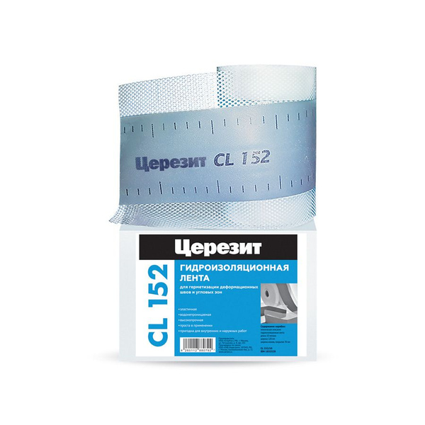 Лента Церезит CL 152 10 м гидроизоляционная - купить с доставкой по ...