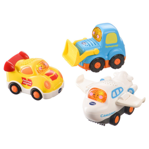 Интерактивная игрушка Vtech "Набор транспортных средств", 80-202426, 3 ...