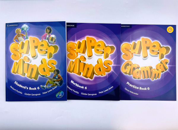 Super Minds 6 + Super Grammar 6 (first edition) Student's Book with CD