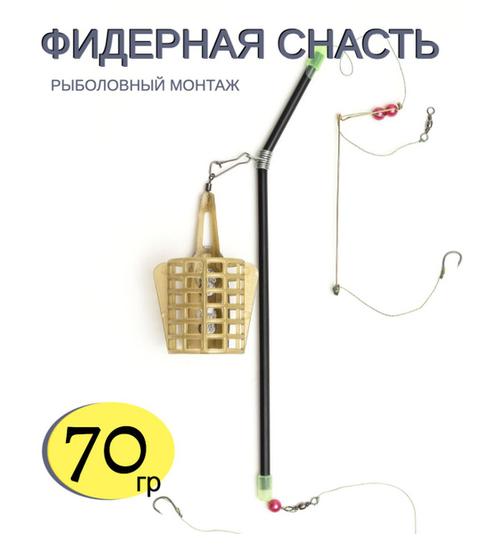Кормушка фидер монтаж рыболовный фидерный оснастка с кормушкой для ...