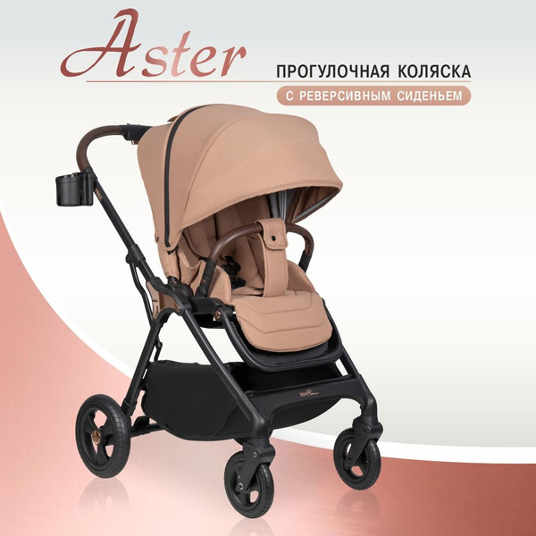 Коляска прогулочная всесезонная с реверсивным блоком Aimile Aster ...