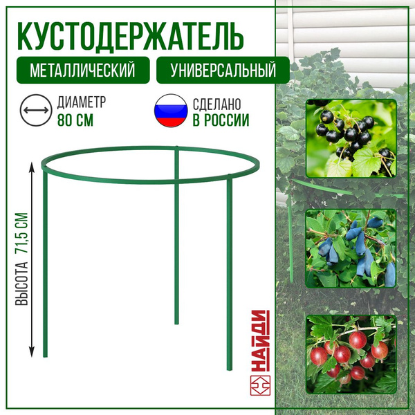 Кустодержатель садовый для смородины и крыжовника, Зеленый - купить по ...