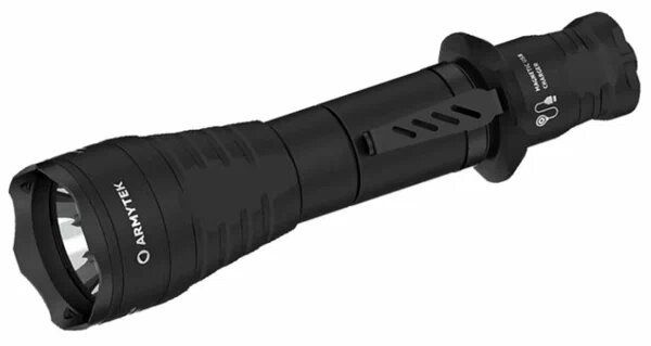 Подствольный фонарь для охоты Armytek Predator Pro 1400 lm, тёплый, до ...