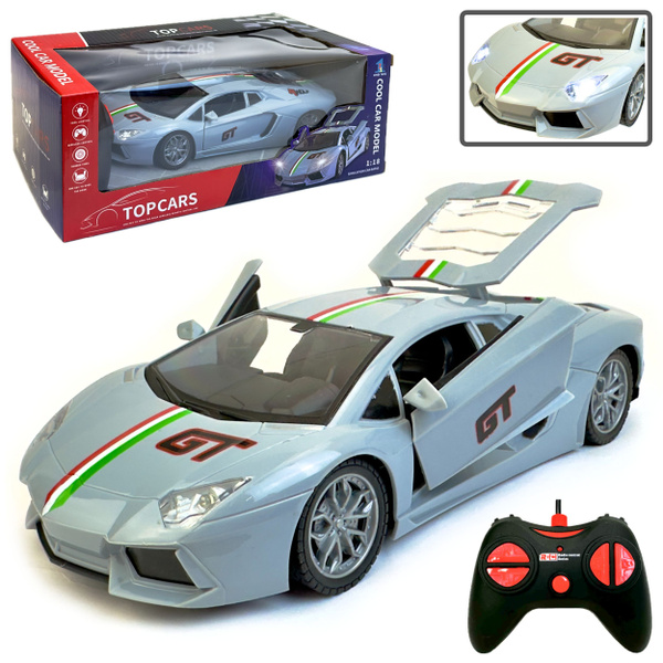 Характеристики Машина на пульте управления Top Car, 1:18, светятся фары ...