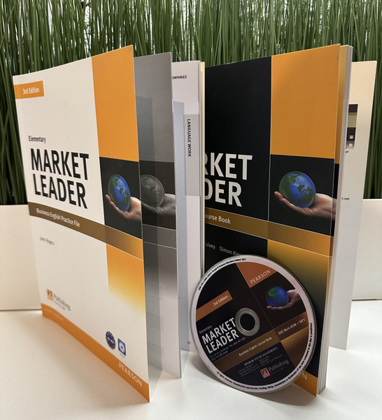 MARKET LEADER ELEMENTARY 3rd edition учебник+рабочая тетрадь+диск ...