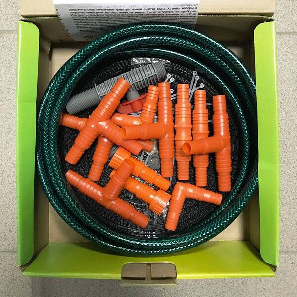 Набор для капельного полива в теплице / парниках / садовых участках 60 ...