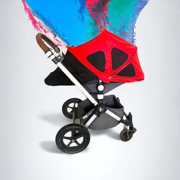 Характеристики Капюшон летний Red фирмы BABYNITTO для колясок Bugaboo ...
